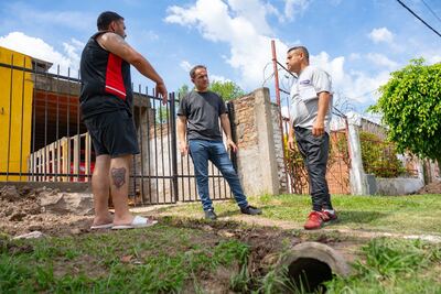 Campana: Avanza plan de conexiones cloacales domiciliarias