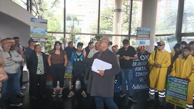 San Isidro: Municipales realizan asambleas y protestas por aumento salarial