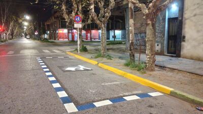 San Miguel: Implementan el "cajón azul" para carga y descarga de mercadería