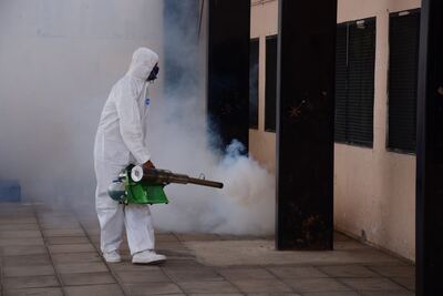 Malvinas Argentinas: Realizan un operativo de fumigación en todas las escuelas