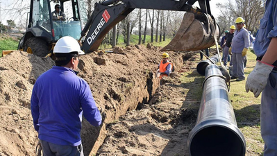 La Plata: Acueducto Norte, la megaobra hidráulica que optimizará el servicio de agua en la ciudad