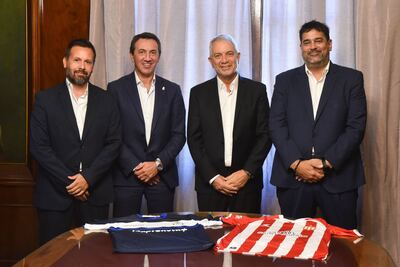 La Plata: Alak se reunió con autoridades de Gimnasia, Estudiantes y Aprevide por un clásico sin violencia