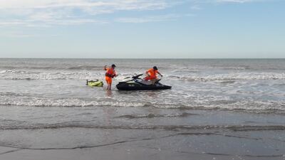 Monte Hermoso: Encontraron sin vida el cuerpo del joven que había desaparecido en el mar