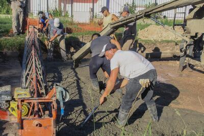 Tapalqué: El intendente Cocconi recorrió los avances en las obras de pavimentación