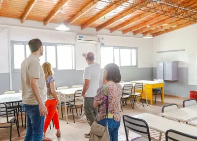 Hurlingham: El municipio invierte en infraestructura escolar antes del inicio de clases