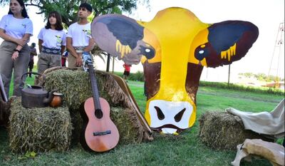 Necochea: El municipio difundió sus actividades de Semana Santa en la Fiesta Nacional del Ternero