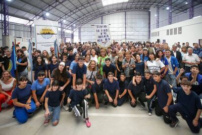 Quilmes: Inauguran el nuevo gimnasio de la Escuela Secundaria (EES) Nº 2