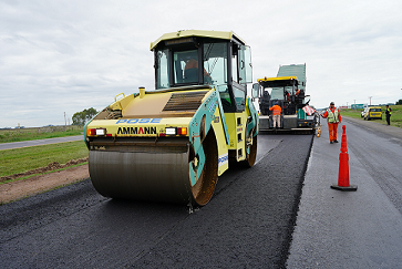 Se reiniciaron las obras de repavimentación de la Ruta Provincial 2