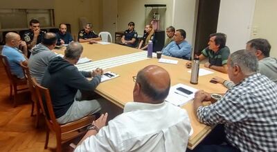 Madariaga: Funcionarios se reunieron con clubes y fuerzas de seguridad de cara al inicio de la Liga
