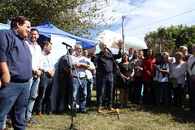 La Plata: Alak inauguró un nuevo programa que lleva mejoras y servicios a los barrios