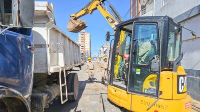 San Nicolás: Comenzó la obra de puesta en valor del casco céntrico