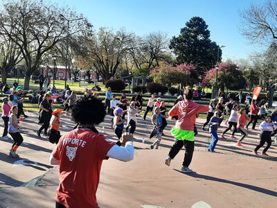 Tigre: El municipio fomenta la actividad física en los espacios públicos