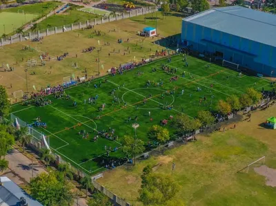 San Fernando: Inauguran la cancha de sintético en el Polideportivo N°2