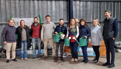 Olavarría: El intendente Wesner entregó kits de huerta a instituciones educativas