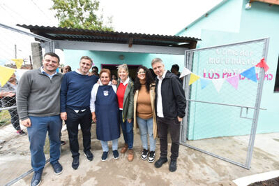 Pilar: La Provincia inauguró las reformas en el espacio comunitario "Los Patas Sucias"