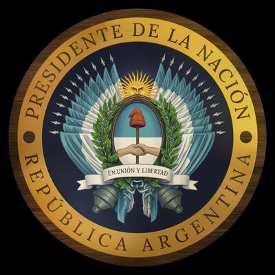 El Gobierno Nacional difundió el nuevo logo del Presidente de la Nación