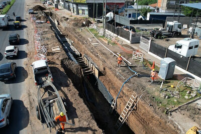 La Matanza: Avanzan los trabajos de repavimentación en la Ruta Provincial 4
