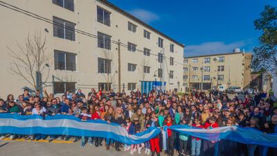 San Fernando: Inauguran una nueva torre de viviendas en el Barrio Tiro Federal