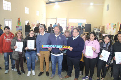 San Miguel: Familias locales accedieron a los créditos Buenos Aires CREA para mejorar sus hogares