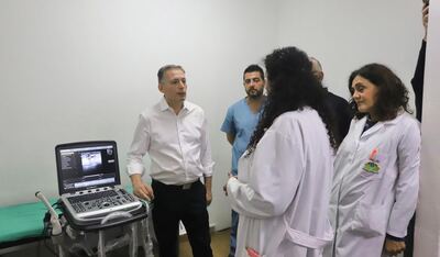 Esteban Echeverría: Incorporan un nuevo ecógrafo para el hospital Santamarina de Monte Grande