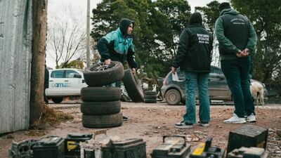 Avanzan los trabajos en la Ruta Provincial 11 entre Villa Gesell y Mar Chiquita