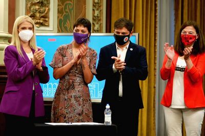 Kicillof lanzó nuevas oficinas de atención para la violencia de género y estatizó la Linea 144
