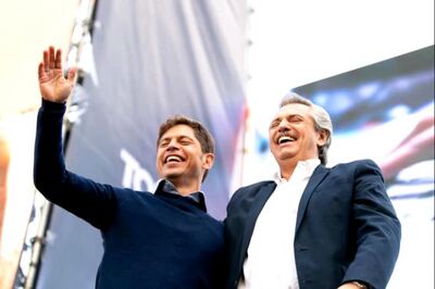 Alberto y Máximo cada vez más cerca de la conducción del PJ en Nación y Provincia