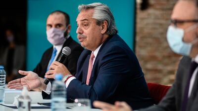 Alberto Fernández defendió la búsqueda del “equilibrio fiscal” y llamó a incrementar exportaciones