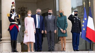 Fernández logró un fuerte apoyo de Macron para la Argentina: “Francia está de su lado”