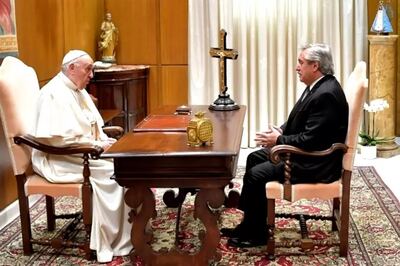 Fernández: “El Papa me expresó su idea de apoyarnos en todo lo que pueda”