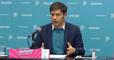Kicillof anunció la vuelta a las clases presenciales además de vacuna libre para mayores de 60 años