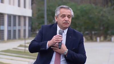 Fernández: “Hoy tengo la tranquilidad de que, en medio de la pandemia, cumplí infinidad de promesas que hice en campaña”