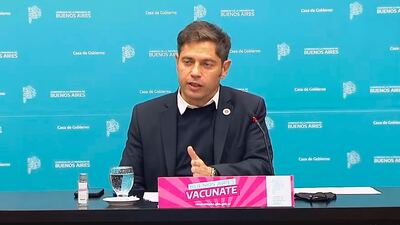 Kicillof anuncia que el AMBA pasa a fase 4