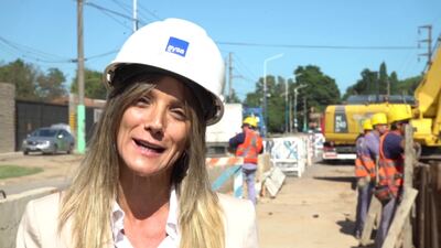 Malena Galmarini: “Llevar agua a la gente es dar dignidad”
