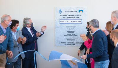 En La Matanza: El Presidente puso en marcha el Centro Universitario de la Innovación