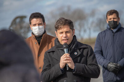 Inauguración de otro tramo de la Autovía de la Ruta 11 entre General Conesa y Mar de Ajó