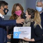 Kicillof, Tolosa Paz, Secco y Cagliardi entregaron créditos para la construcción de viviendas