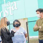 La Costa: Cardozo visitó el jardín de Infantes N° 915 de San Bernardo y entregó nuevos juegos para la recreación de los niños y niñas