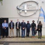 Miembros del Ministerio de Ciencia visitaron las instalaciones de la Facultad de Ingeniería de la UNLP