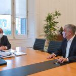 En modo “presidente”, Manzur le tomó examen al nuevo secretario de Comercio Interior