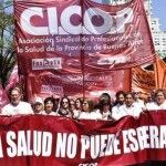 Cicop: Médicos anuncian para el viernes un paro por la reapertura de paritarias