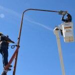 Continúa el plan de iluminación en la ciudad de Necochea
