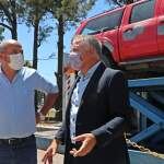 Mario Secco recorrió la planta de la VTV