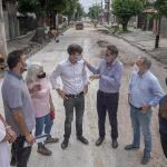 Morón: Progresan las obras del nuevo Parque Lineal Haedo y de la calle Curutchet