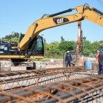 Escobar: Avanza la construcción del puente vehicular que unirá Maschwitz con Benavidez