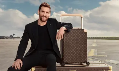 Messi es el protagonista de la nueva campaña de una reconocida marca de indumentaria francesa.