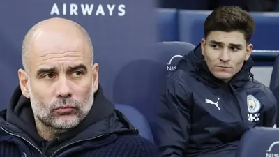 Pep Guardiola explicó porque no puso a Julián Álvarez contra el Real Madrid