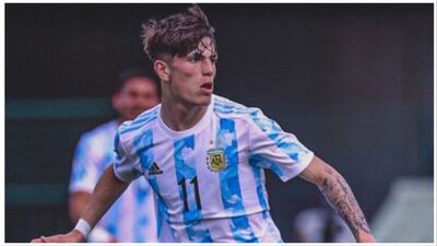 Garnacho explicó por qué eligió jugar para la Selección: "Nunca dudé, soy argentino"