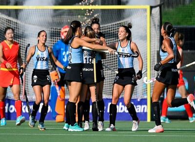 Hockey: las Leonas siguen ganando y están punteras en la FIH Pro League