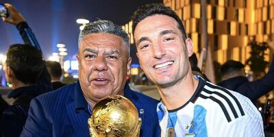 La revelación del Chiqui Tapia sobre la charla que tuvo con Scaloni antes de la final del Mundial